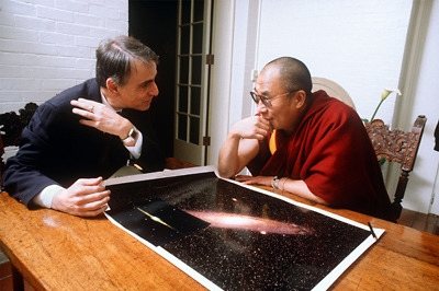 Sagan y Dalai Lama