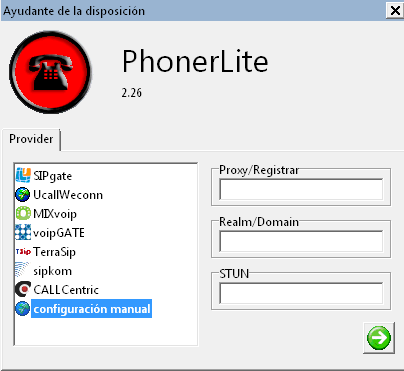 PhonerLite es una aplicación que te permite convertir tu ordenador en una plataforma de telefonía IP 