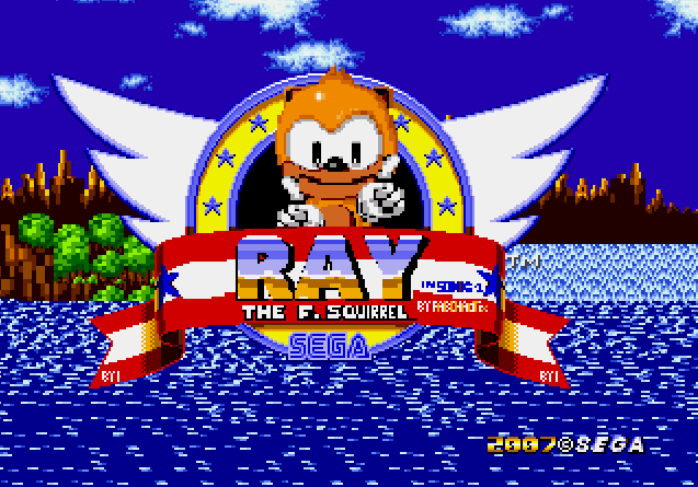 Ray es una ardilla voladora, que tiene casi los mismos poderes que Knuckles.