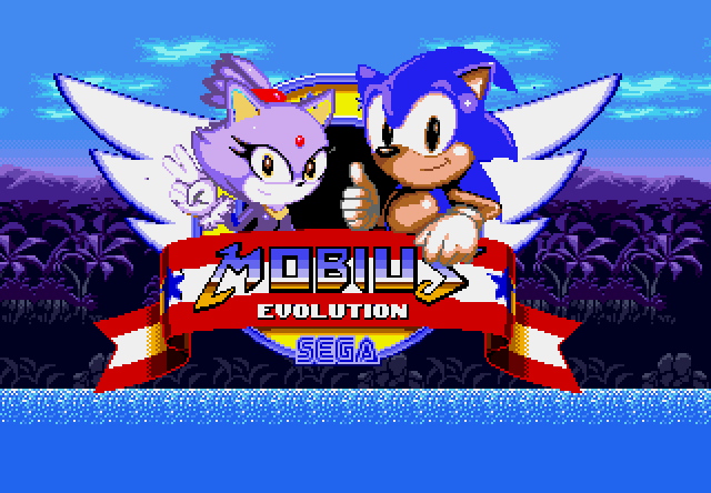 Mobius y Sonic, un solo corazón