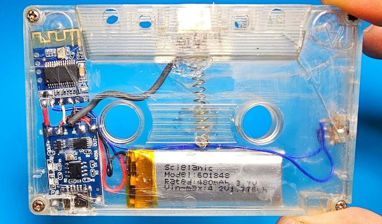 Möchtest du einen Bluetooth-Kassettenadapter? Bau ihn selbst!