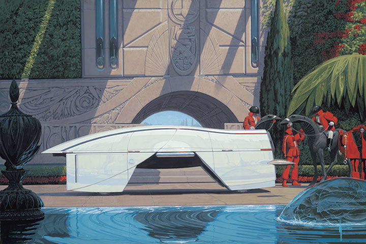Syd Mead: A arte do criador do mundo de «Blade Runner»