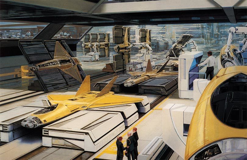 Syd Mead: De kunst van de schepper van de wereld van «Blade Runner»