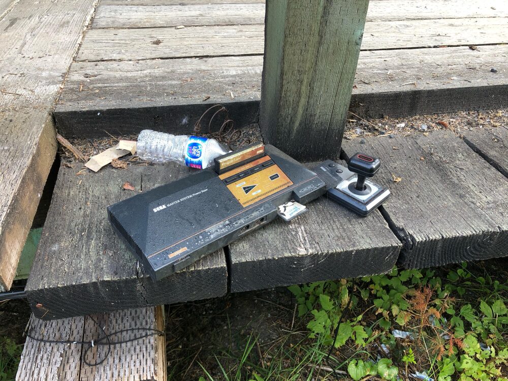 Ratowanie Segi Master System ze zburzonego domu