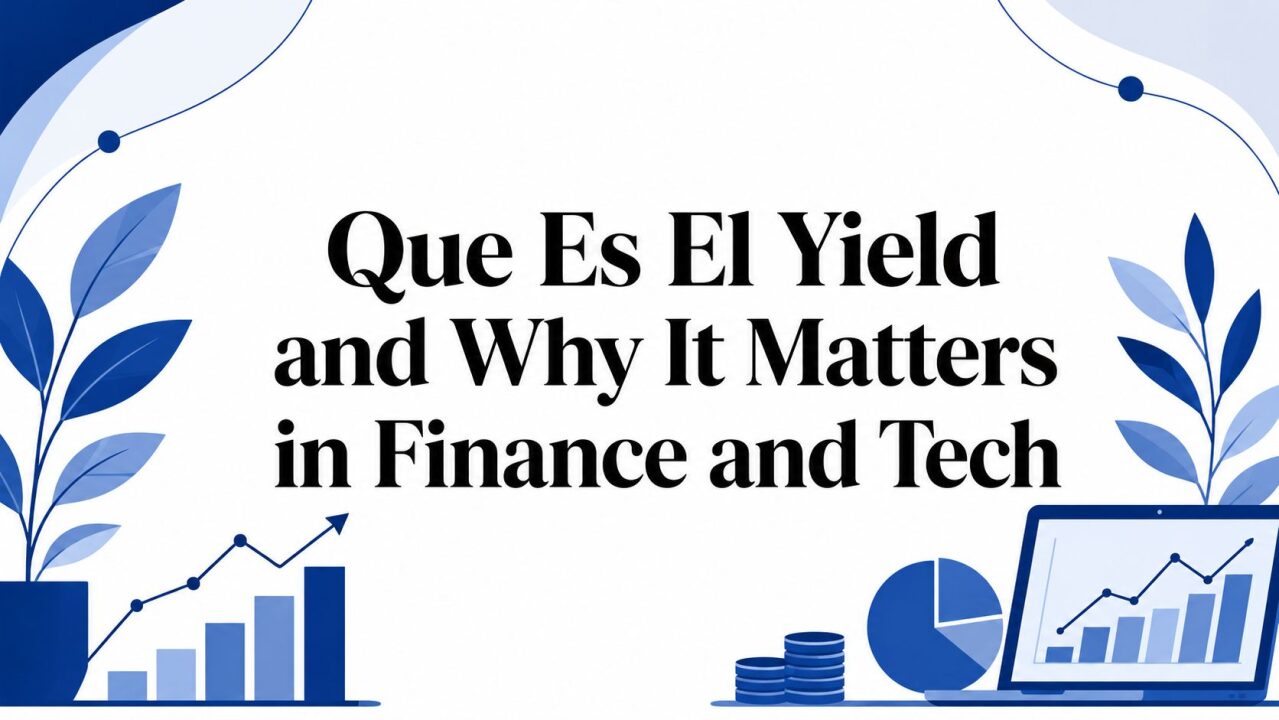 What Is Yield and Why It Matters in Finance and Tech