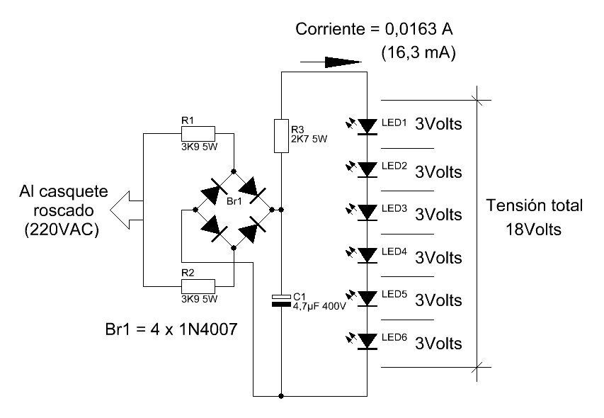 DIY - Lámpara de bajo consumo (LED)