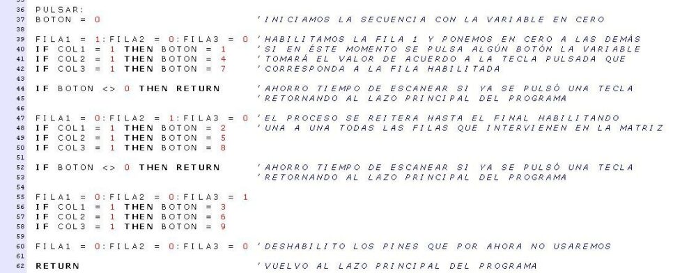 Microcontroladores: Sumando pulsadores