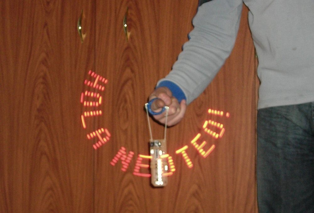 POV: Escribe con luz en el aire
