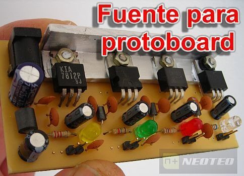 Fuente Modular para Protoboard