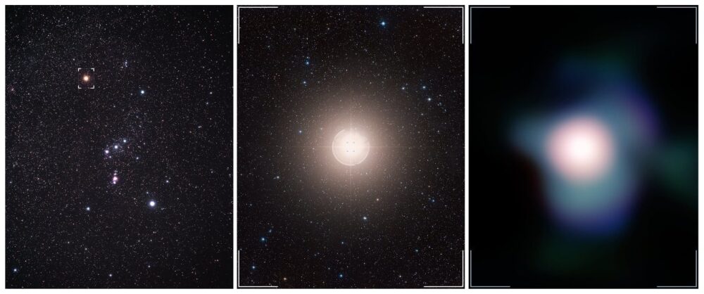 El nítido rostro de la estrella Betelgeuse