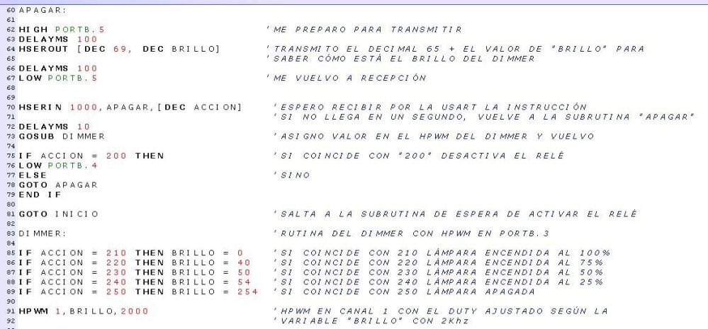 Domótica: Iluminación optimizada