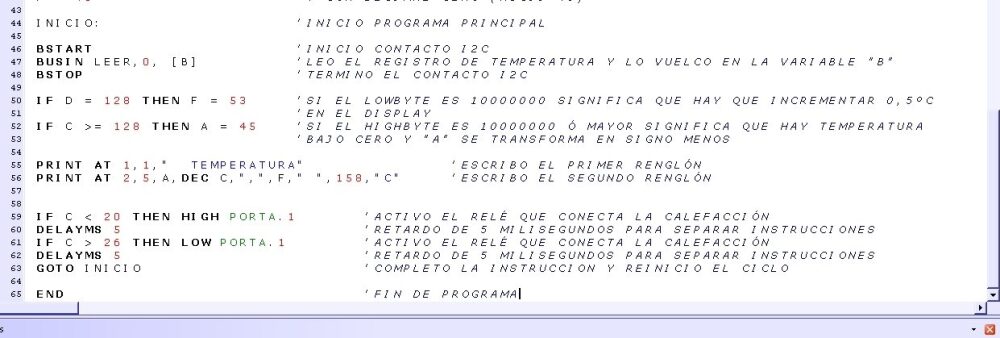 Microcontroladores: Termómetro I2C