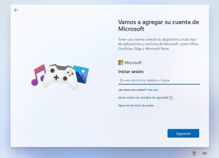Microsoft elimina o «BypassNRO» para instalar o Windows 11 sem contas