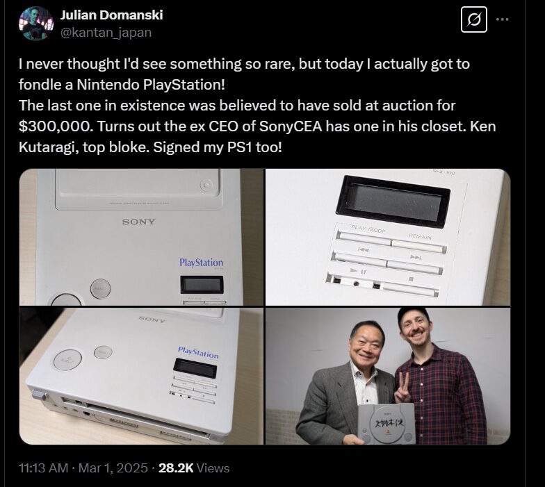 Czy pamiętasz Nintendo PlayStation? Jest jeszcze jedna!