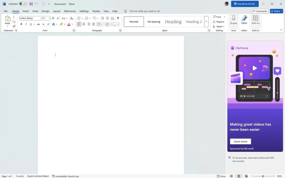 Microsoft „wypuszcza” darmowy Office z reklamami