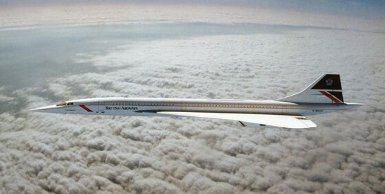 L'unique photo du Concorde volant à vitesse supersonique
