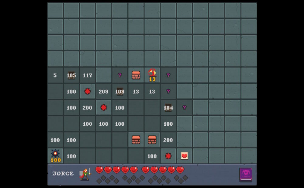 Dragonsweeper: Saper przekształcony w grę RPG