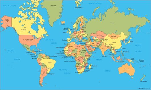 Waarom zijn alle wereldkaarten die je kent onjuist?