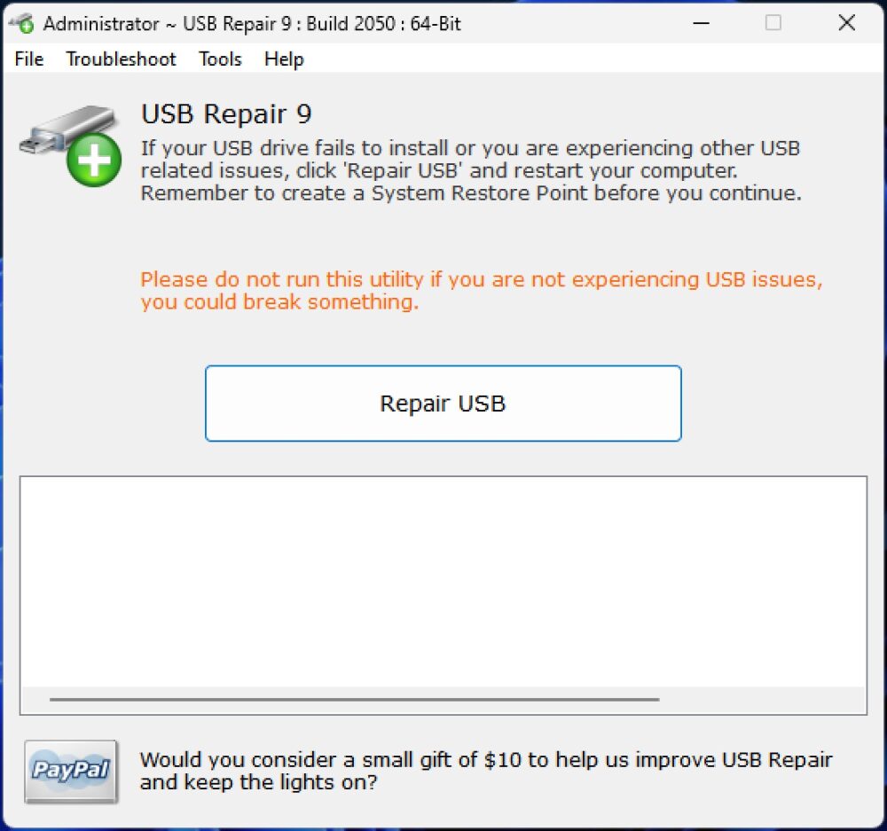 How to Fix USB Errors in Windows with USB Repair