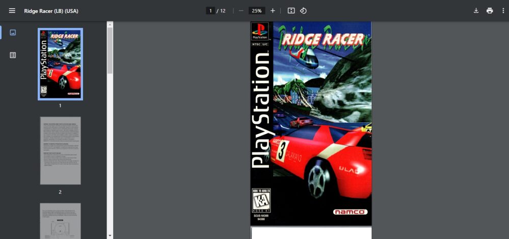 Tausende Handbücher für PlayStation, PlayStation 2 und Super Nintendo