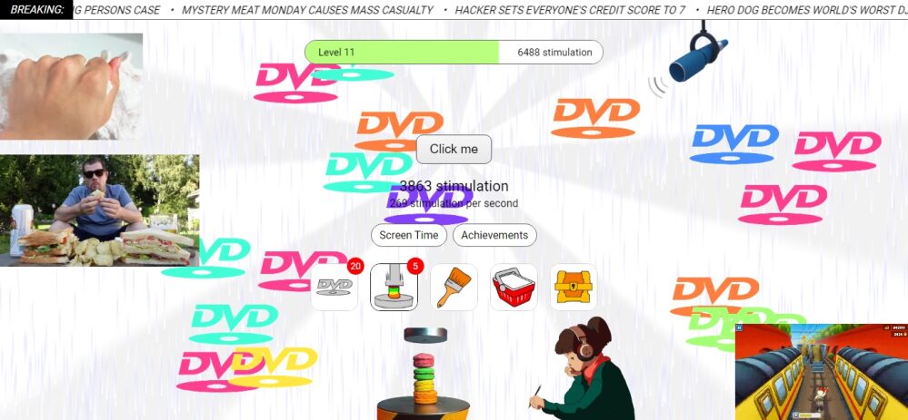 Stimulation Clicker: O novo clicker que destruirá sua produtividade