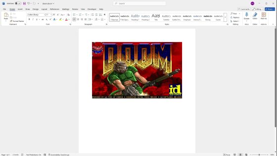 Doom w Wordzie? Tak, Doom w Wordzie!