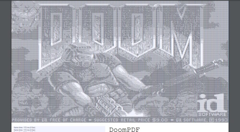 Doom w PDF-ie? Tak, Doom w PDF-ie