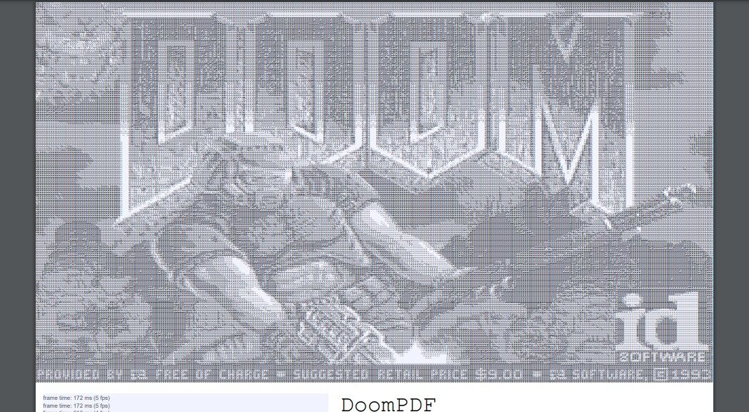 Doom w PDF-ie? Tak, Doom w PDF-ie