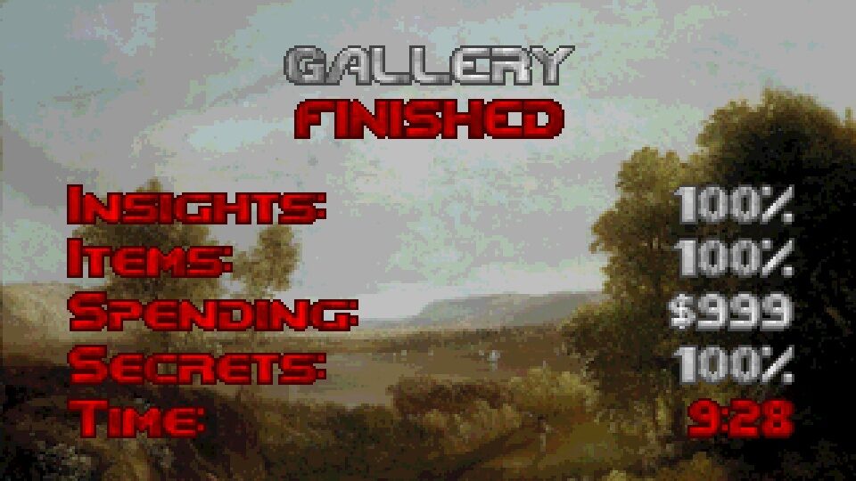 DOOM, The Gallery Experience: Dzieło sztuki