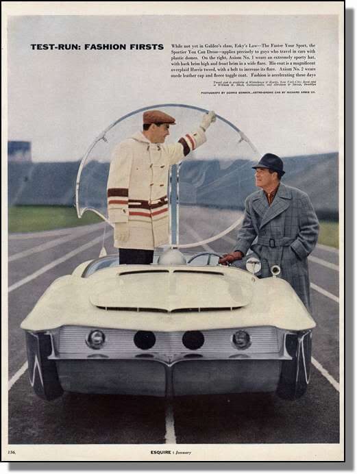 Astra-Gnome: O carro do «Tempo e Espaço», um conceito do futuro em 1956