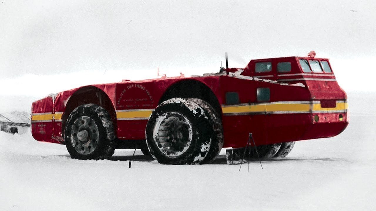 Antarctic Snow Cruiser: gigantyczny pojazd terenowy porzucony na Antarktydzie