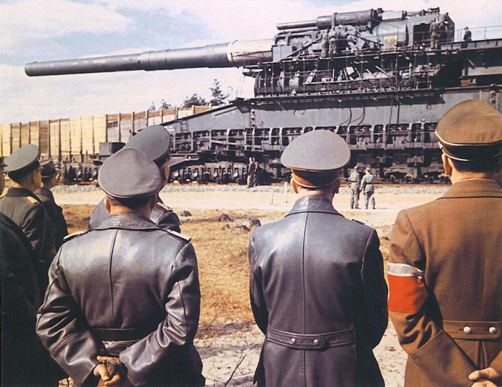 Gustav-kanon: een nazi-superkanon op rails