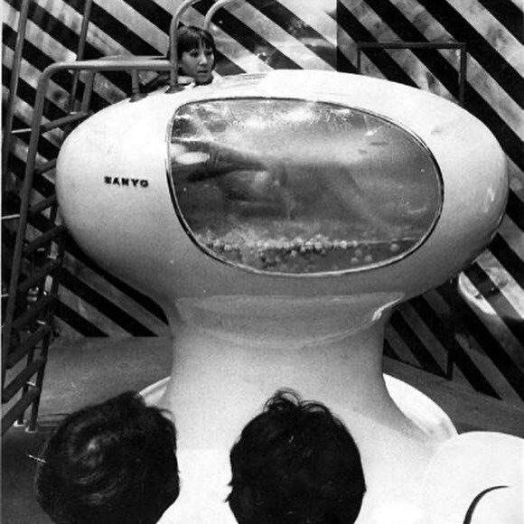 Sanyo Ultrasonic Bath: Eine „Waschmaschine für Menschen“ aus 1970