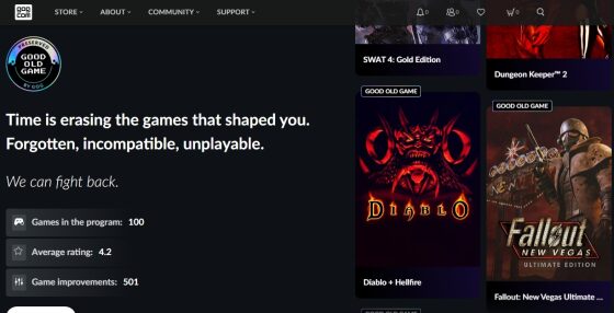 GOG uruchamia nowy Program Preservacji, aby chronić klasyczne gry