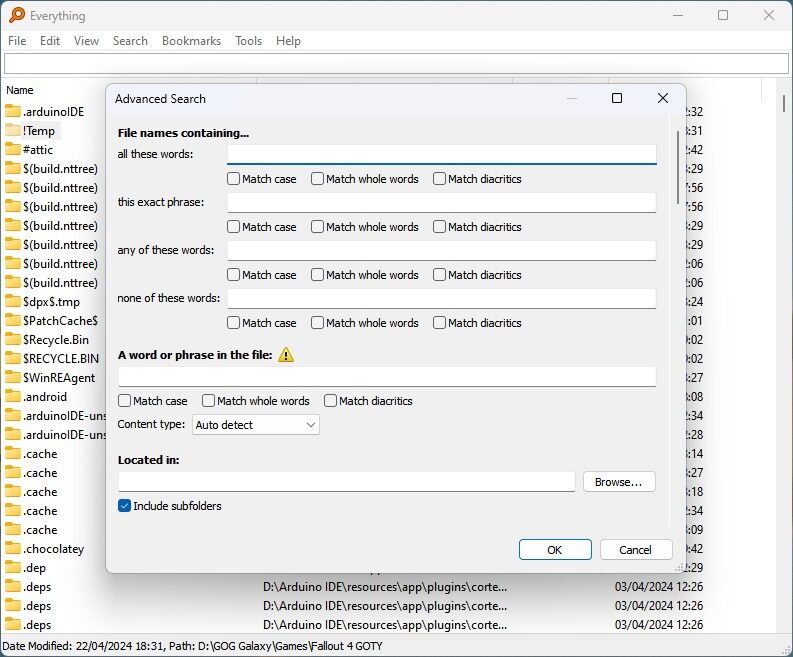 Voidtools Everything: de ultieme tool om bestanden in Windows te zoeken