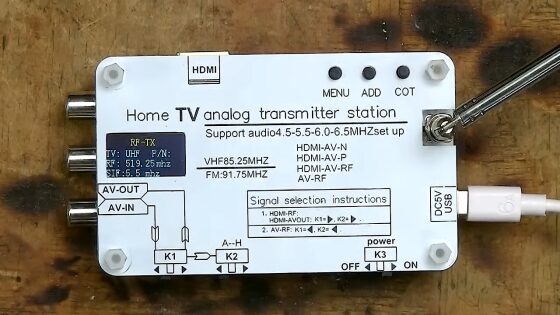 So erstellst du zu Hause einen analogen TV-Kanal