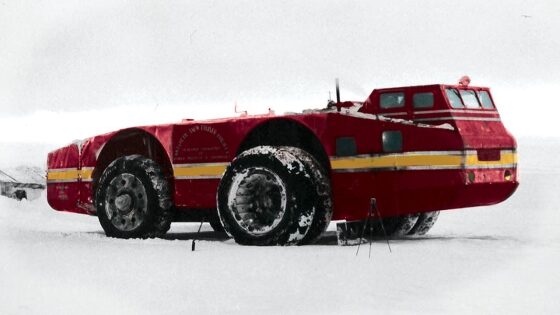 Antarctic Snow Cruiser: Das gigantische Geländefahrzeug, das in der Antarktis aufgegeben wurde