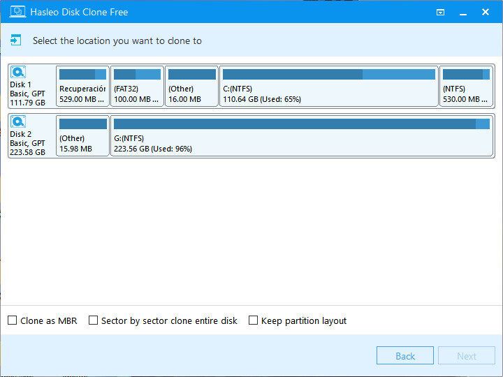 Cómo clonar tus discos y SSDs con Hasleo Disk Clone
