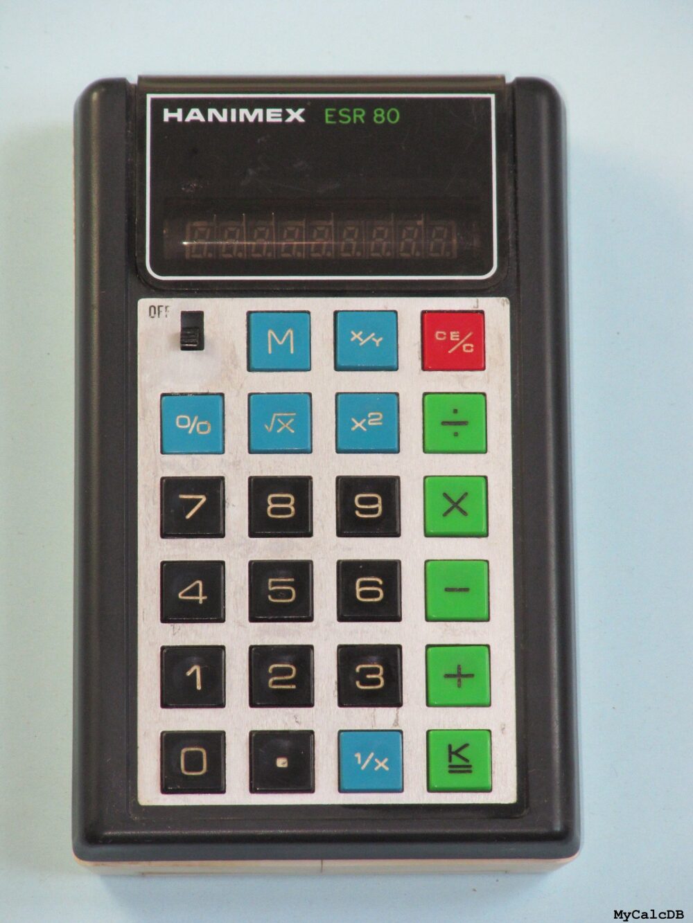 Calculadoras de bolsillo del pasado (Galería)