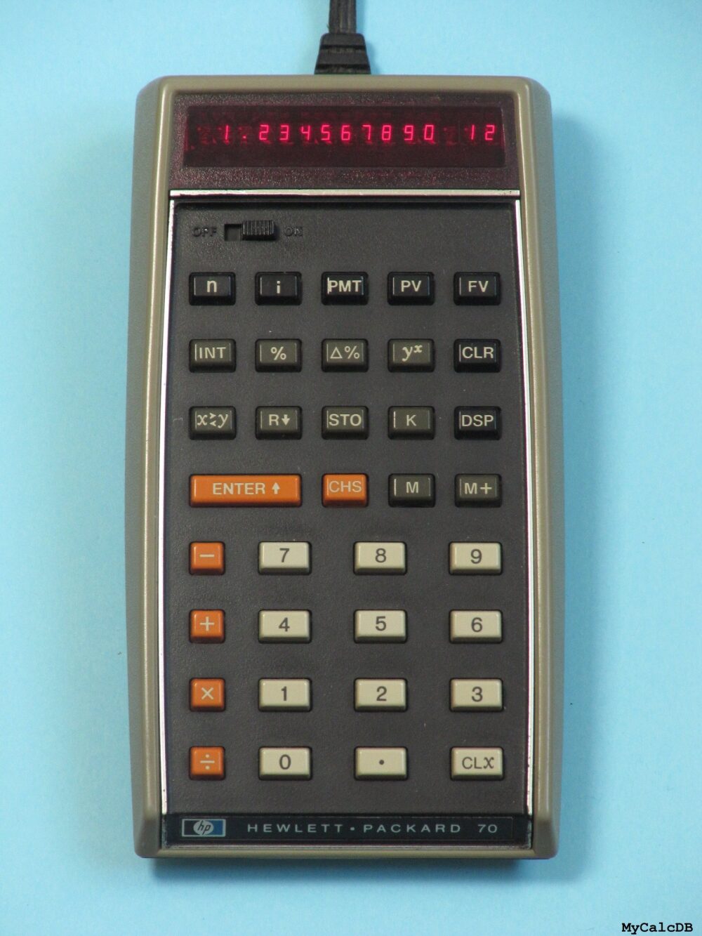 Calculadoras de bolsillo del pasado (Galería)