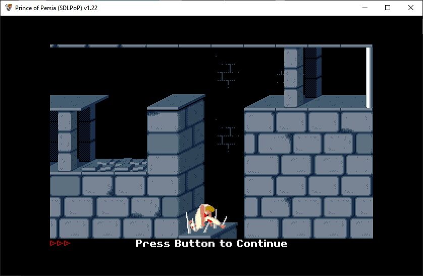 Enjoy Prince of Persia in Open Source Version