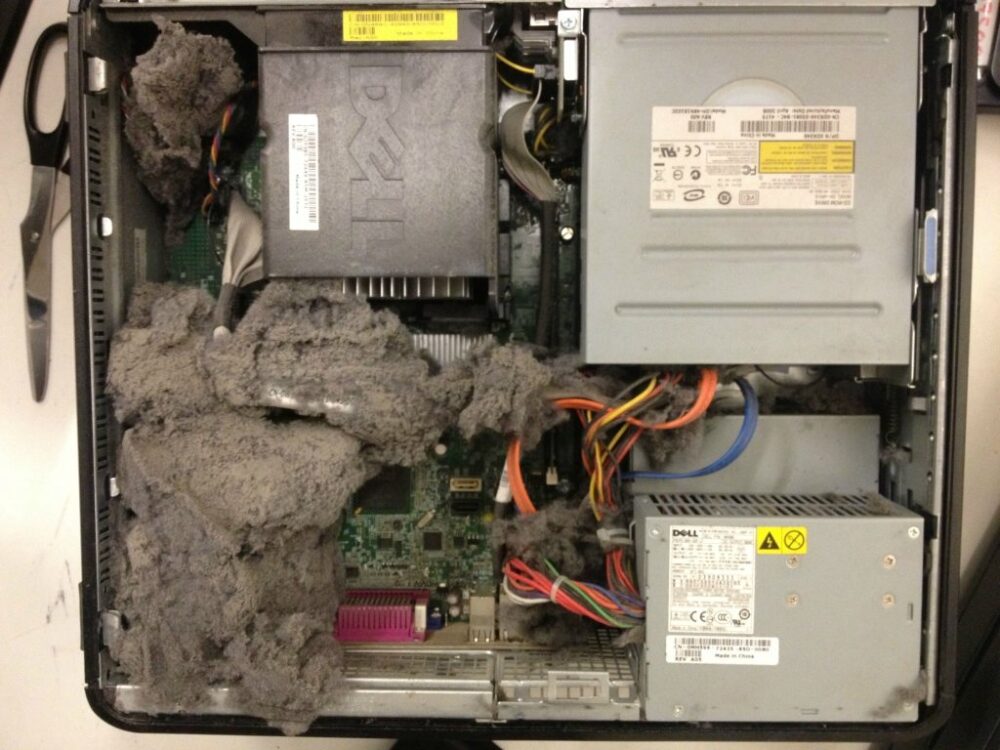 Cómo limpiar el polvo de tu PC