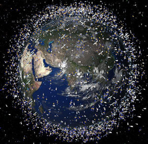 El Síndrome de Kessler y la exploración espacial