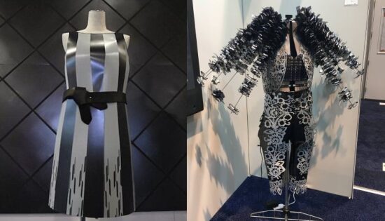 Vestidos programables de tinta electrónica, ¿el futuro de la moda?