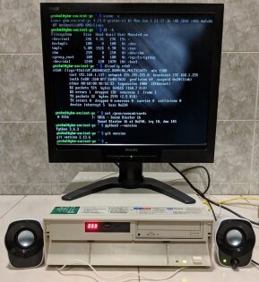Gentoo en un 486: Linux moderno sobre un ordenador antiguo