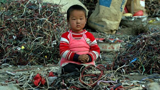 El infierno de la basura tecnológica en China (Galería)