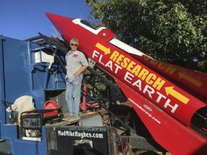 He Claims the Earth Is Flat and Doesn't Believe in Science, but He'll Attempt to Soar the Skies with a Self-Built Rocket
