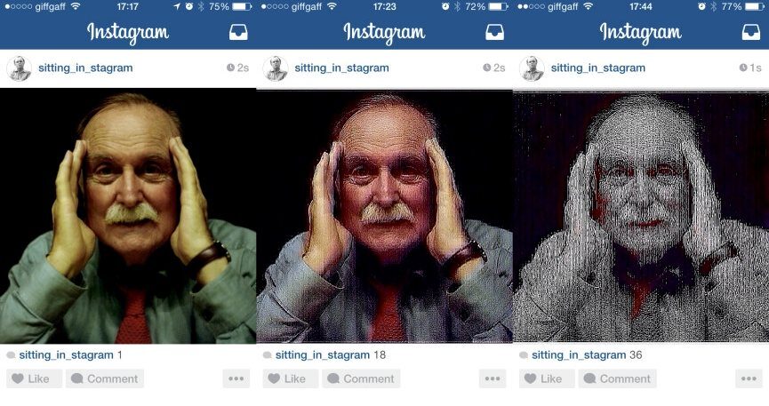 ¿Qué sucede cuando publicas la misma imagen en Instagram 90 veces?