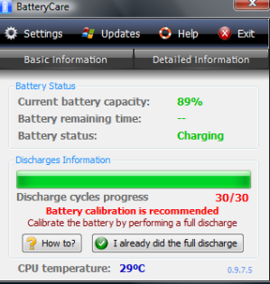 Programme zur Überwachung deiner Batterie
