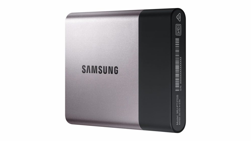 Samsung lanceert draagbare T3 SSD met twee terabyte opslag